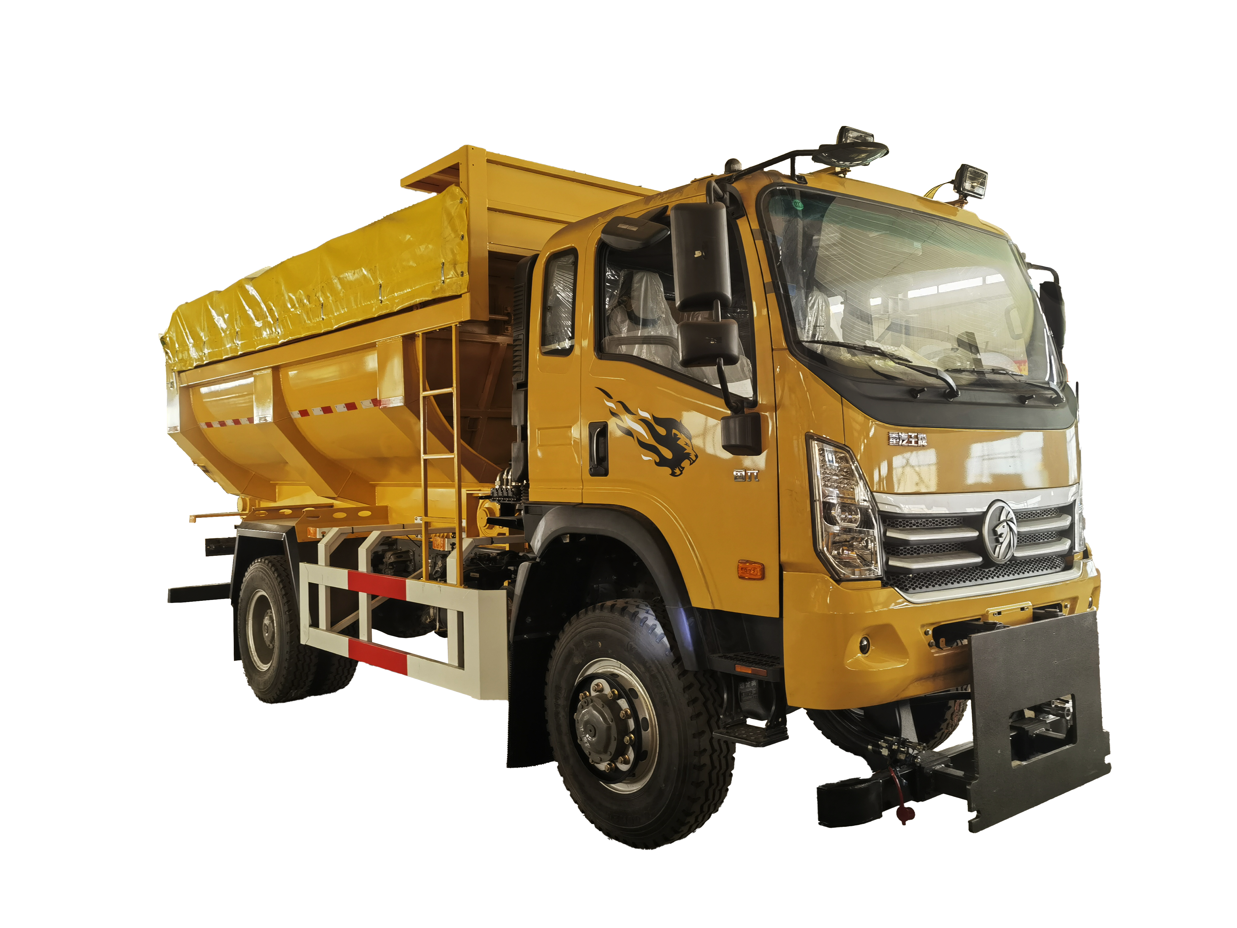 BLD5160TCXZZ6 四驅(qū)垃圾轉(zhuǎn)運(yùn)除雪車(圖1)